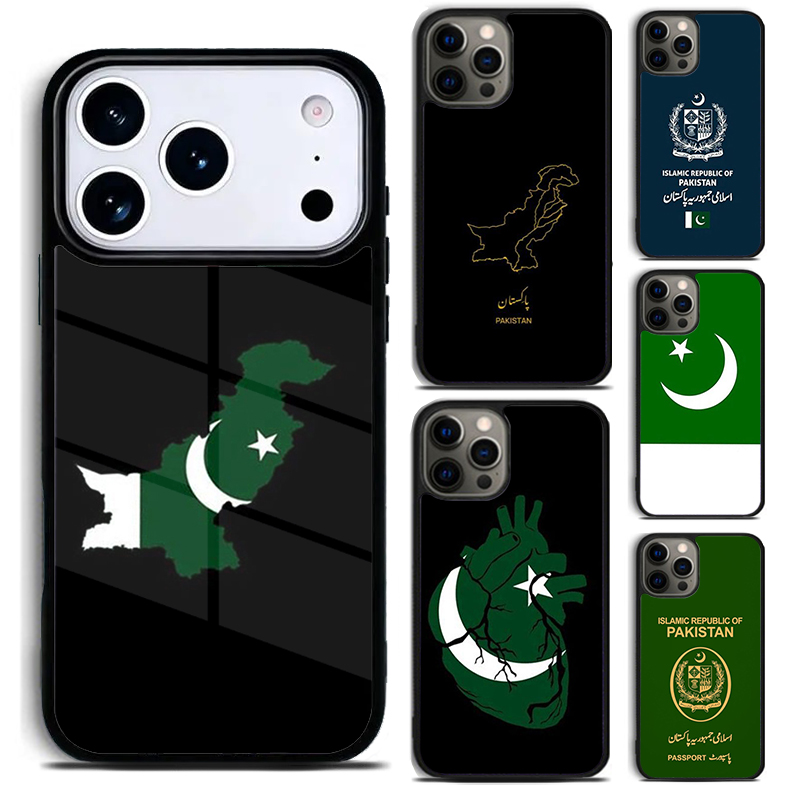 Phone Cases Pakistan - Miękkie etui na telefon z flagą