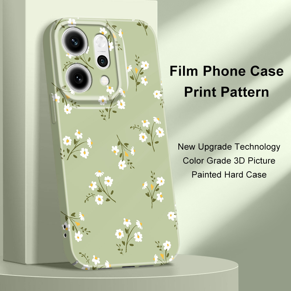 Oppo Reno 12 - Eleganckie etui na telefon z motywem