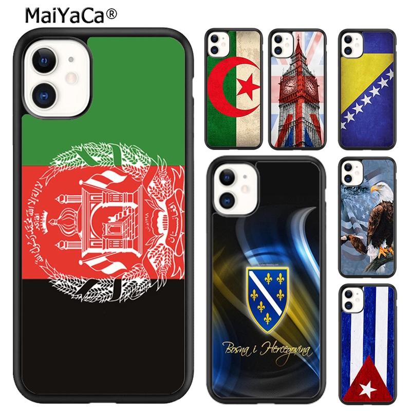 Phone Cases Pakistan - Etui na telefon MaiYaCa z flagami