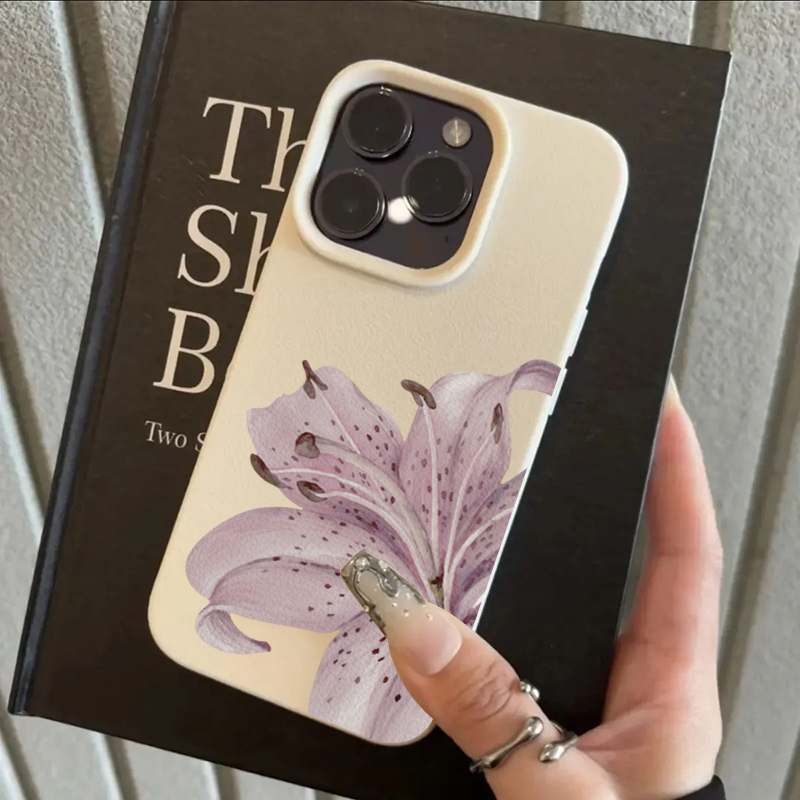 Phone Cases Purple - Fioletowe etui na telefon z motywem