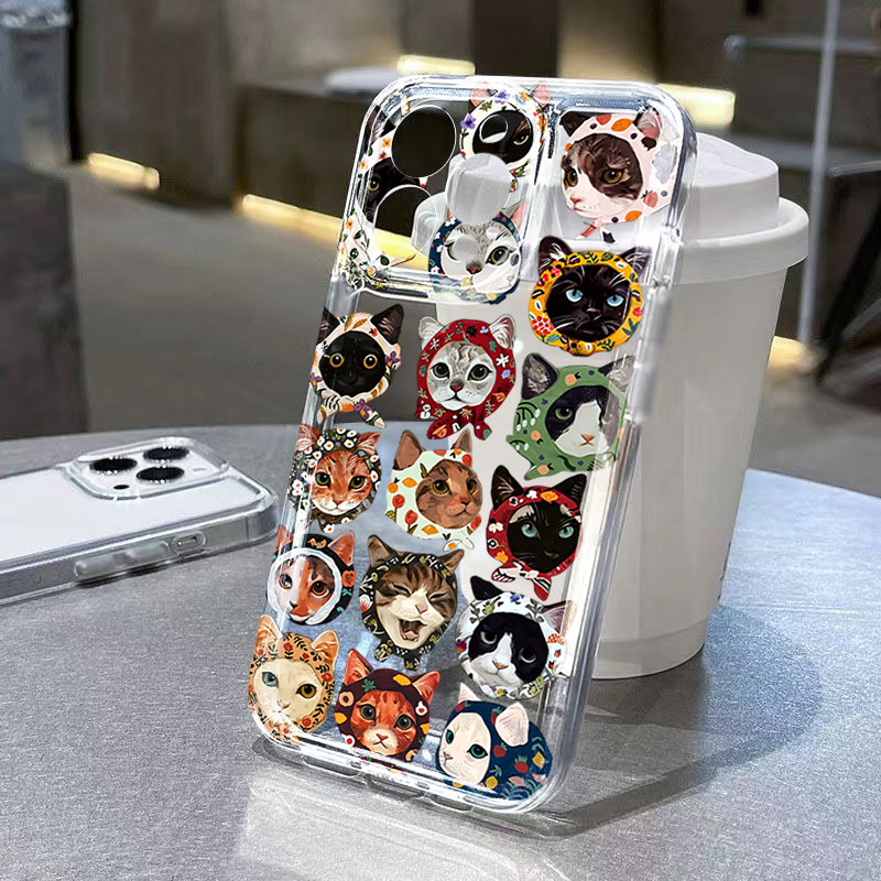 Phone Cases Galaxy A17 - Urocze etui na telefon z kotem