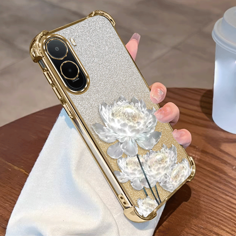 Glitter Shockproof Case - Błyszczące etui z powłoką ochronną do
