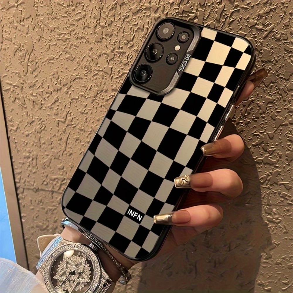 Phone Cases Hard - Etui na telefon w szachownicę do