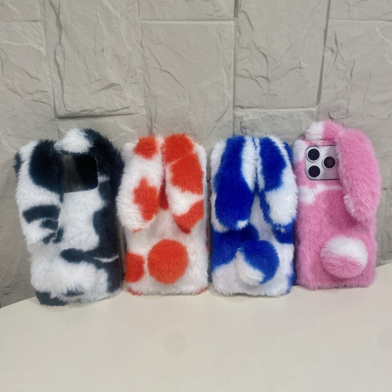 Phone Cases Iphone 14 - Urocze futrzane etui na telefon z