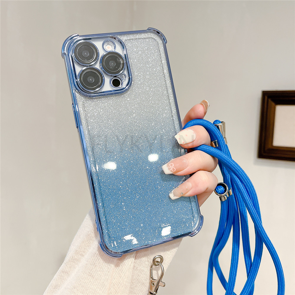 Crossbody Lanyard Glitter Case – Glitter Shockproof Case recenzja i cena
