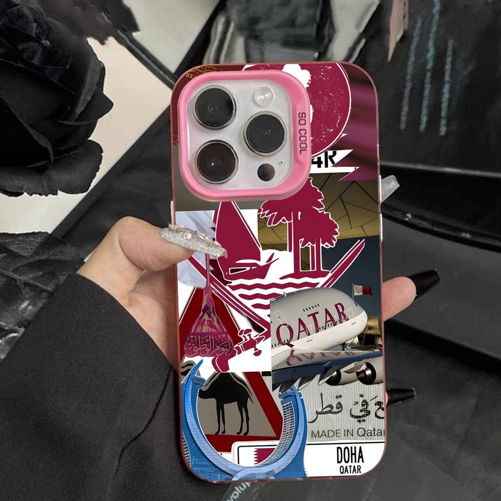 Różowe, półprzezroczyste etui  – Phone Cases Qatar recenzja i cena