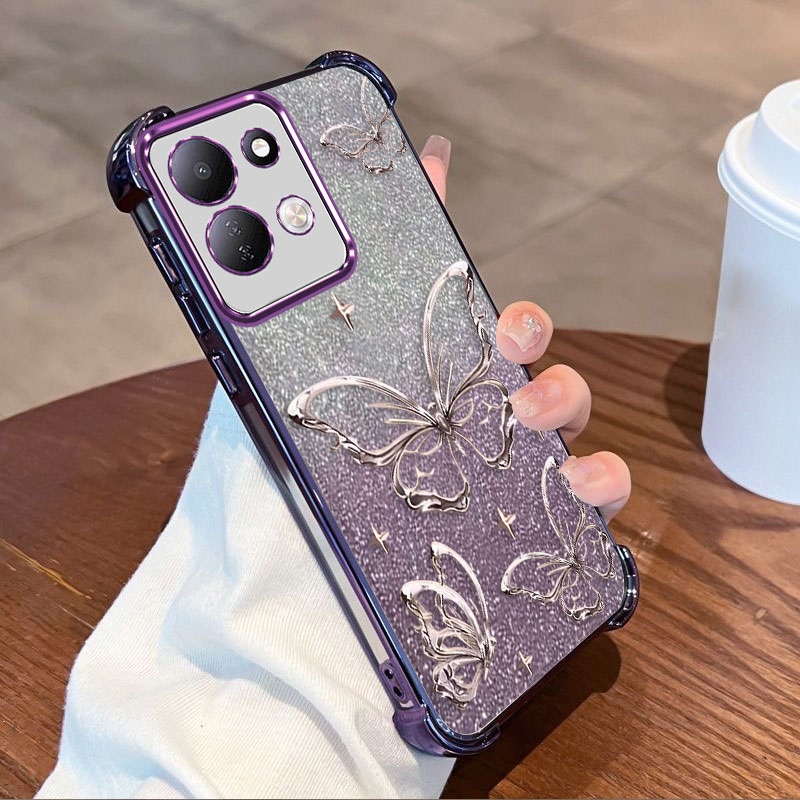 Błyszczące etui z powłoką ochr – Glitter Shockproof Case recenzja i cena