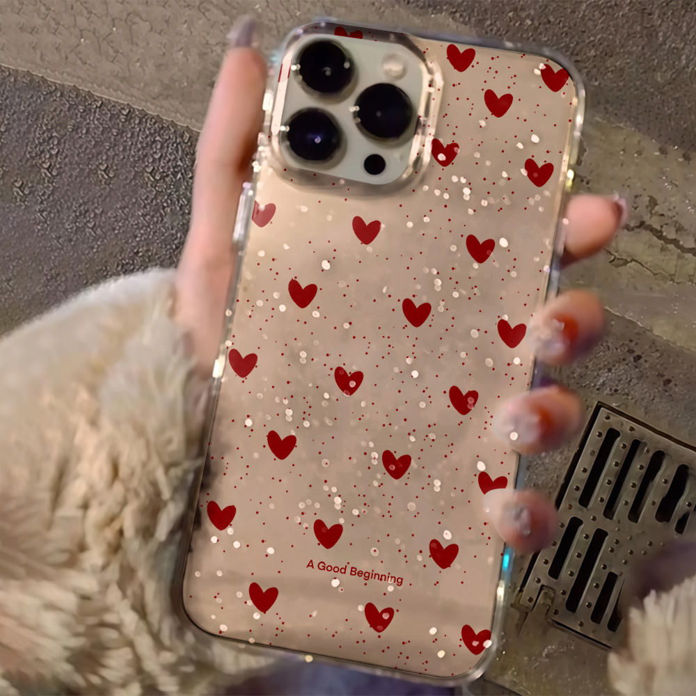 Różowe etui na telefon z przez – Glitter Shockproof Case recenzja i cena