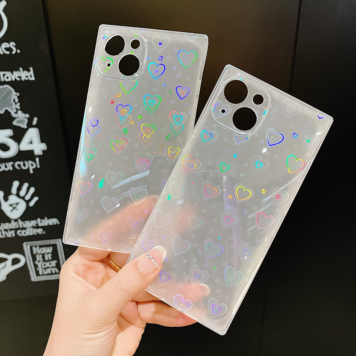 Etui na telefon z wzorem serca – Glitter Shockproof Case recenzja i cena