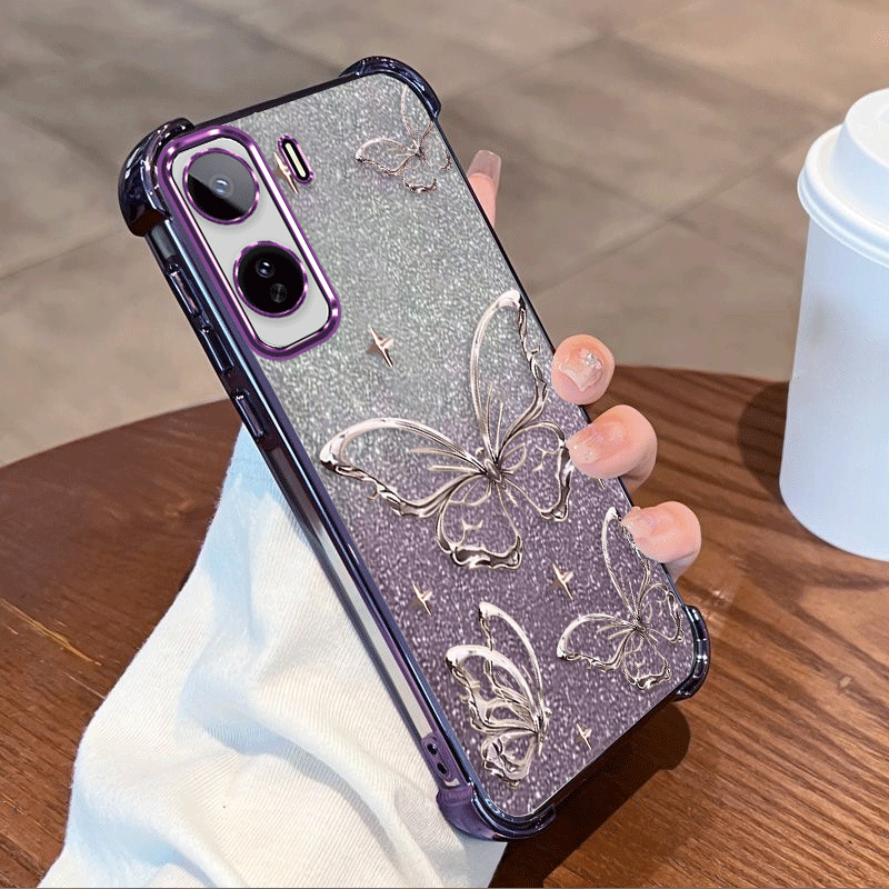 Błyszcząca osłona z powłoką oc – Glitter Shockproof Case recenzja i cena