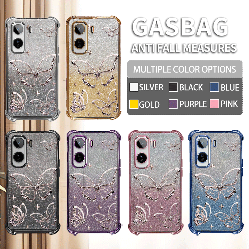 Błyszcząca osłona z powłoką oc – Glitter Shockproof Case recenzja i cena