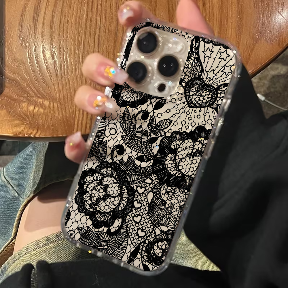 Etui na telefon z koronkowymi  – Glitter Shockproof Case recenzja i cena
