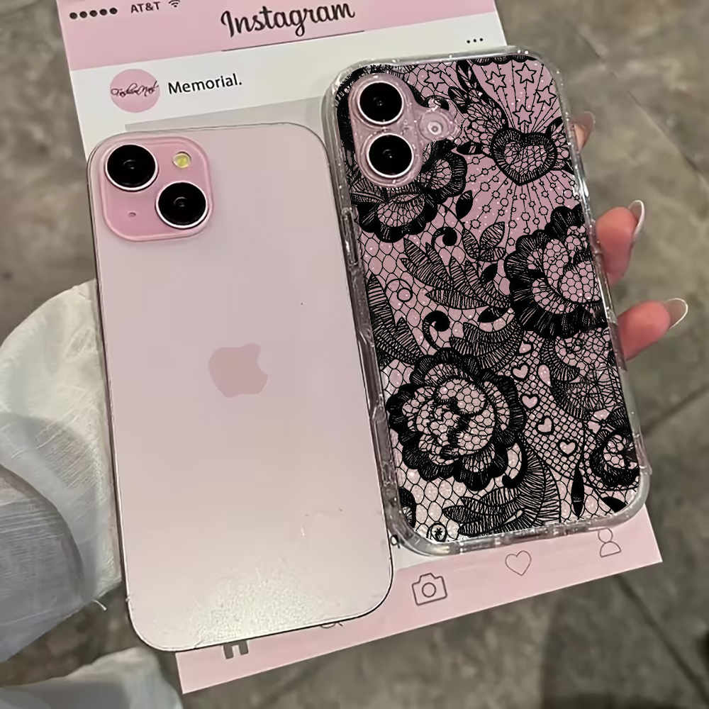 Etui na telefon z koronkowymi  – Glitter Shockproof Case recenzja i cena
