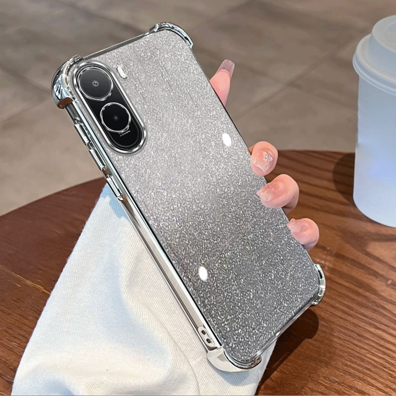 Przezroczyste etui ochronne z  – Glitter Shockproof Case recenzja i cena