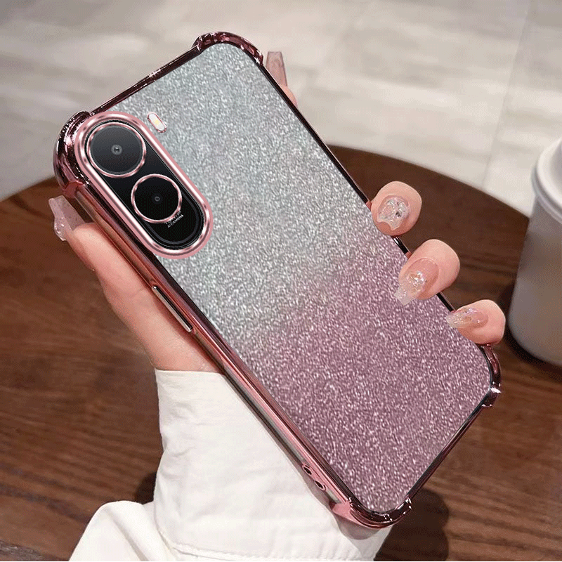 Przezroczyste etui ochronne z  – Glitter Shockproof Case recenzja i cena