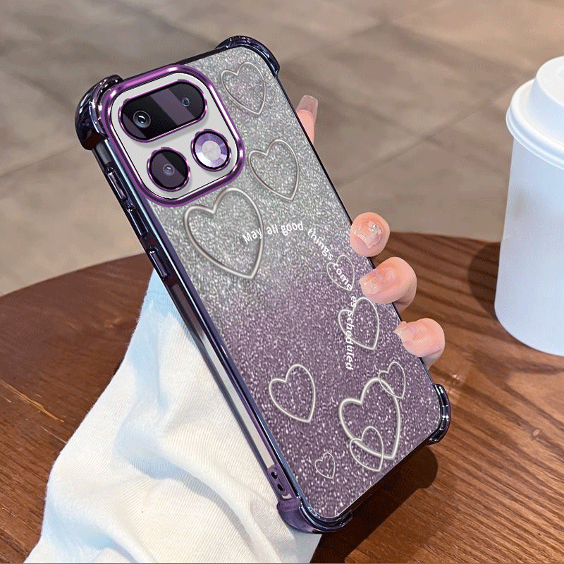 Błyszcząca, ochronna obudowa z – Glitter Shockproof Case recenzja i cena